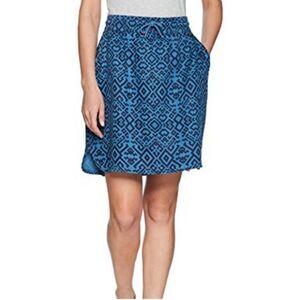 Kavu Sunriver Skirt Indigo Size Medium Athletic Skirt, elastic waistband